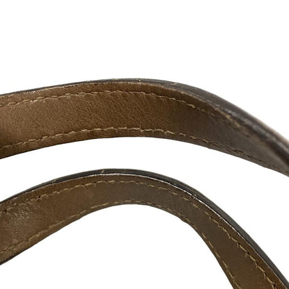 Gucci Handbag Nice/micro Guccissima 322231 Dark Brown Mini Boston Leather