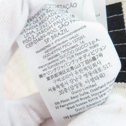 Gucci Cotton Webline Logo Bucket Hat White — view 14