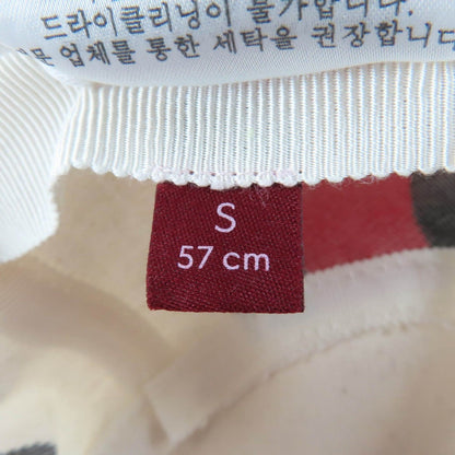 Gucci Cotton Webline Logo Bucket Hat White — view 10