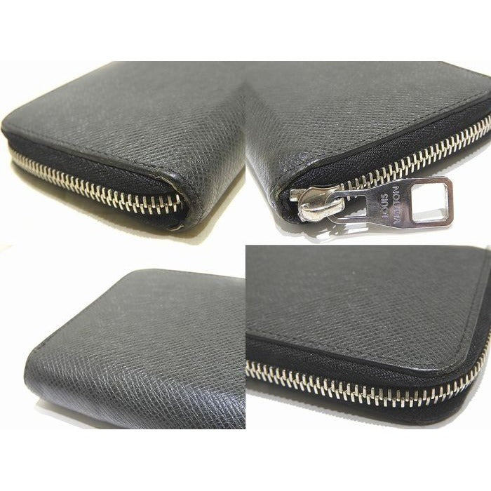 Louis Vuitton Taiga Zippy Vertical Long Wallet Round Zipper 4 — view 3