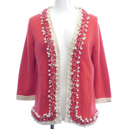 Chanel Cardigan Cashmere Red