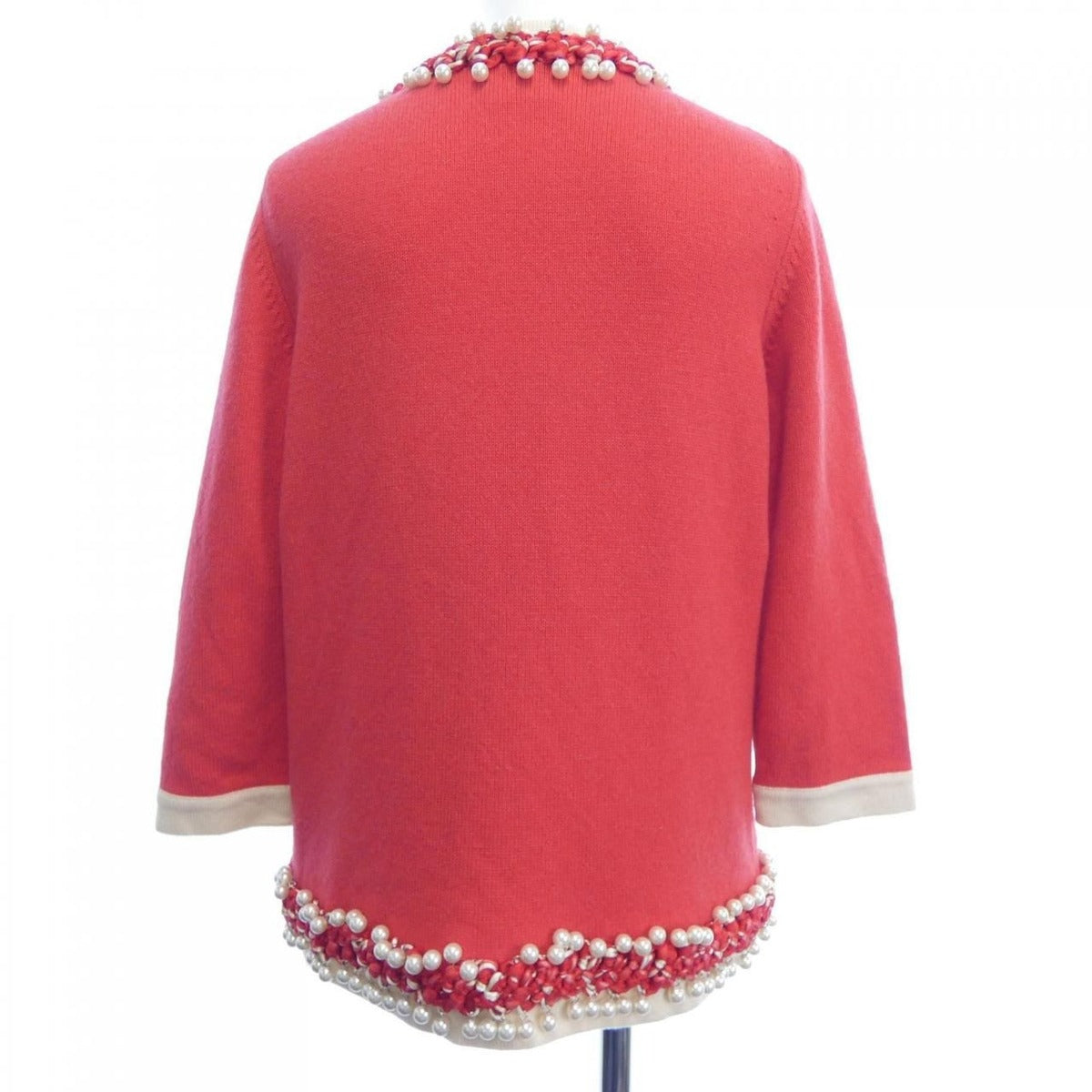 Chanel Cardigan Cashmere Red — view 2