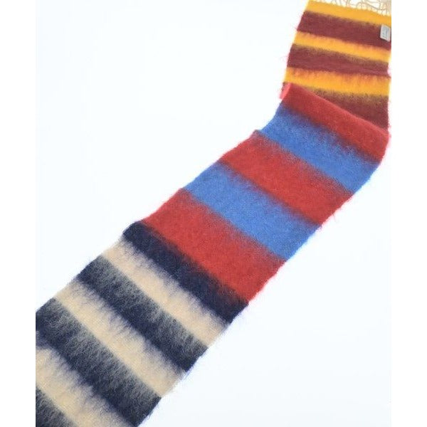 Loewe Scarf Wool Black Yellow Red — view 2