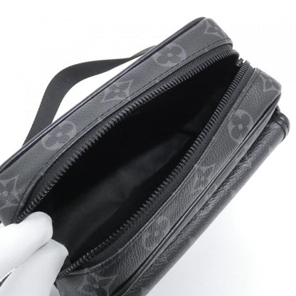 Louis Vuitton Monogram Eclipse Getaway Shoulder Bag Black — view 6