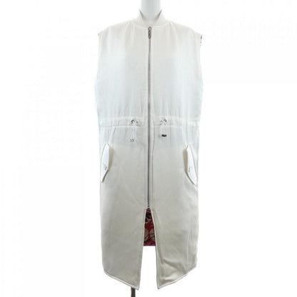 Hermes Long Vest Blue — view 7