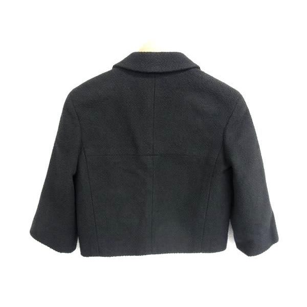 Chanel Coco Mark Cotton Set Suit Jacket Skirt Size 34 36 — view 3