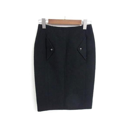 Chanel Coco Mark Cotton Set Suit Jacket Skirt Size 34 36 — view 5