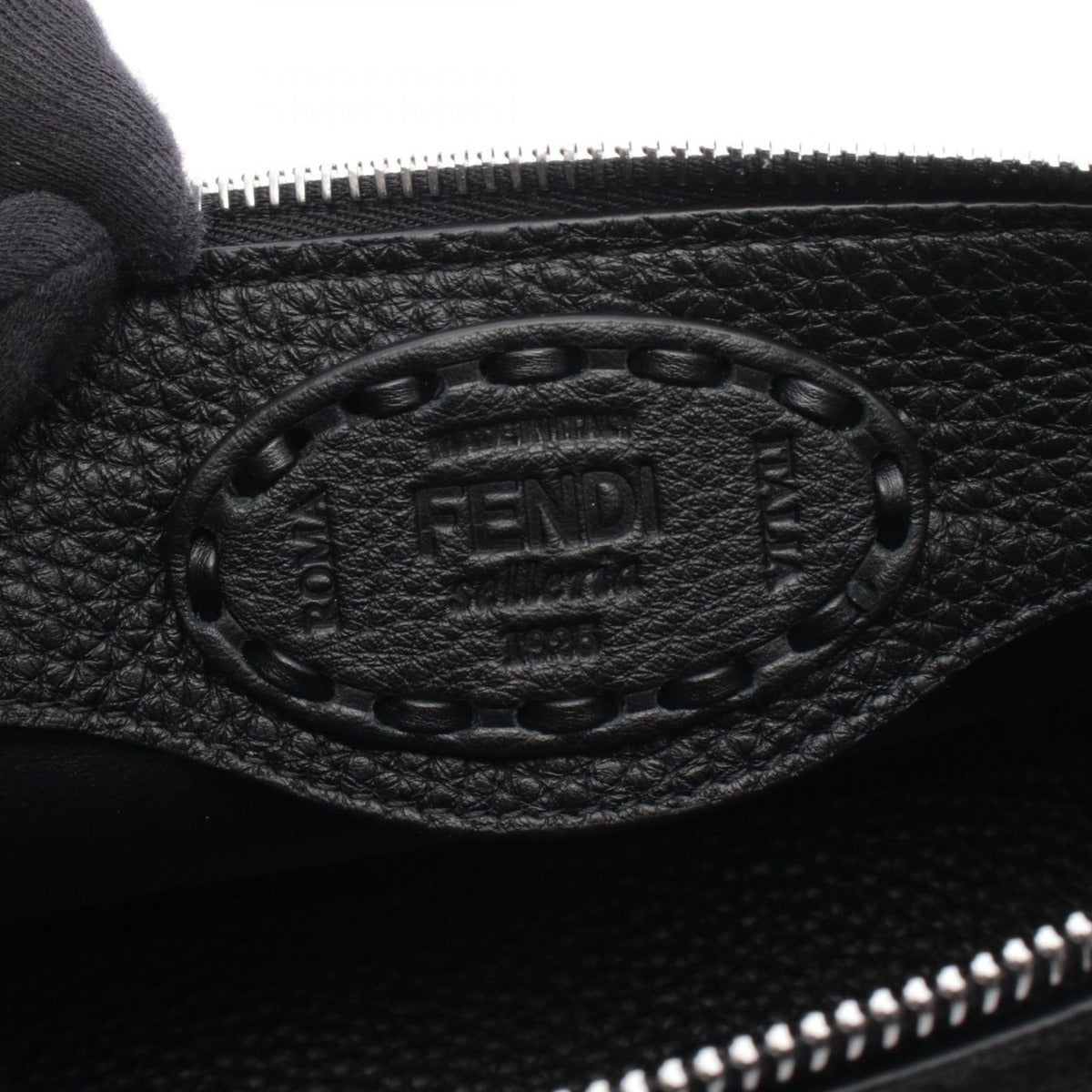 Fendi Handbag by the Way Selleria Mini Black Leather — view 4