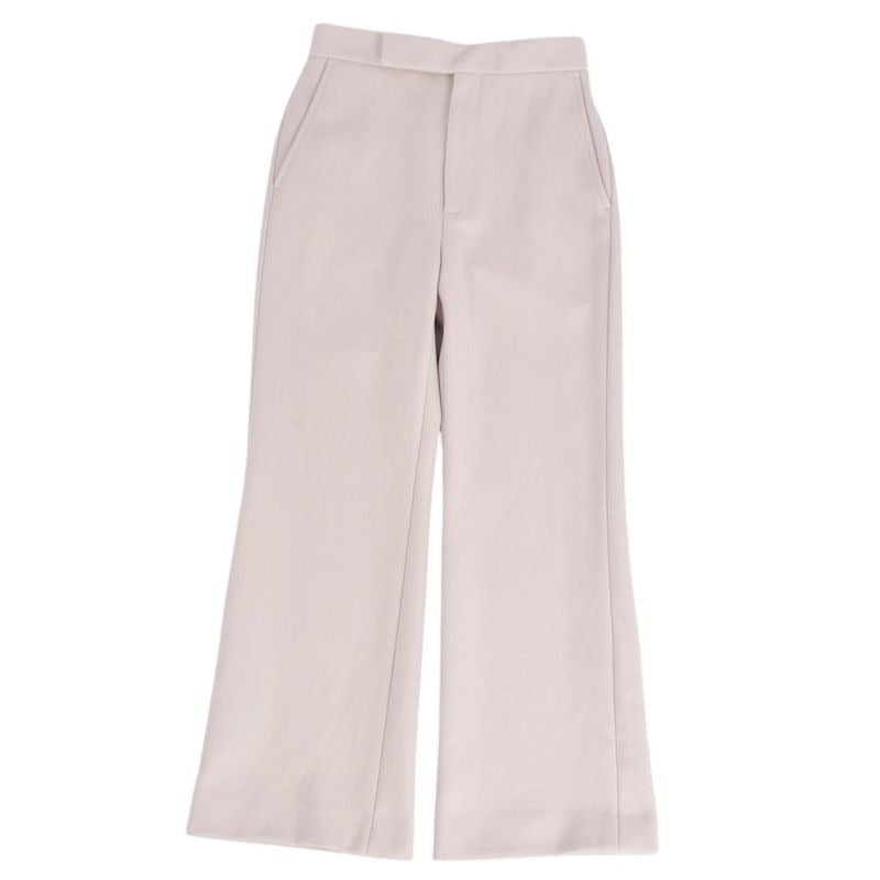 Celine Pants Phoebe Period Long Wool Bottom — view 2