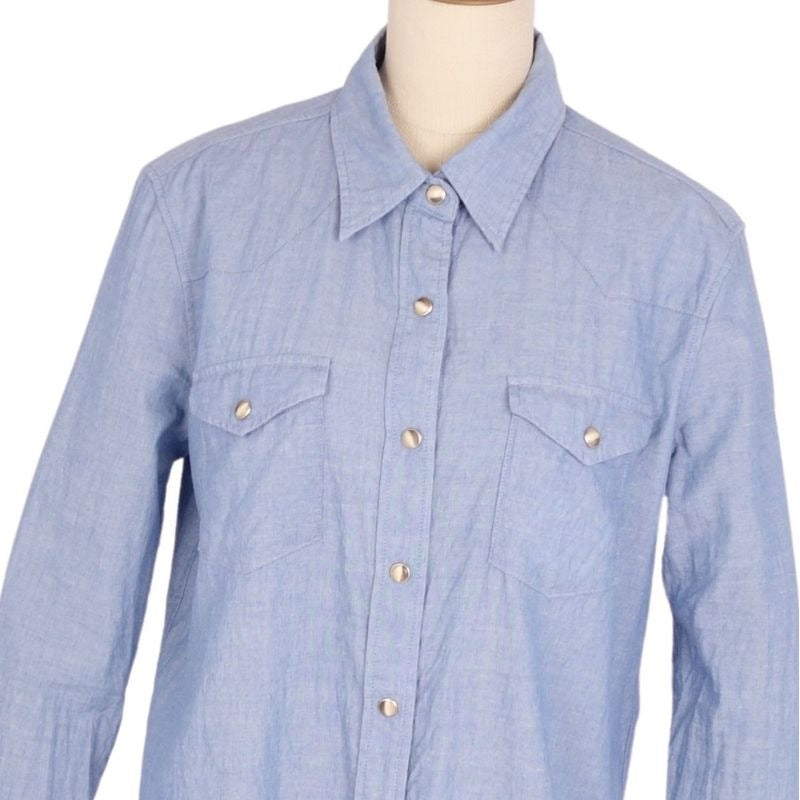 Celine Chien Bray Shirt Long Sleeve Cot — view 3