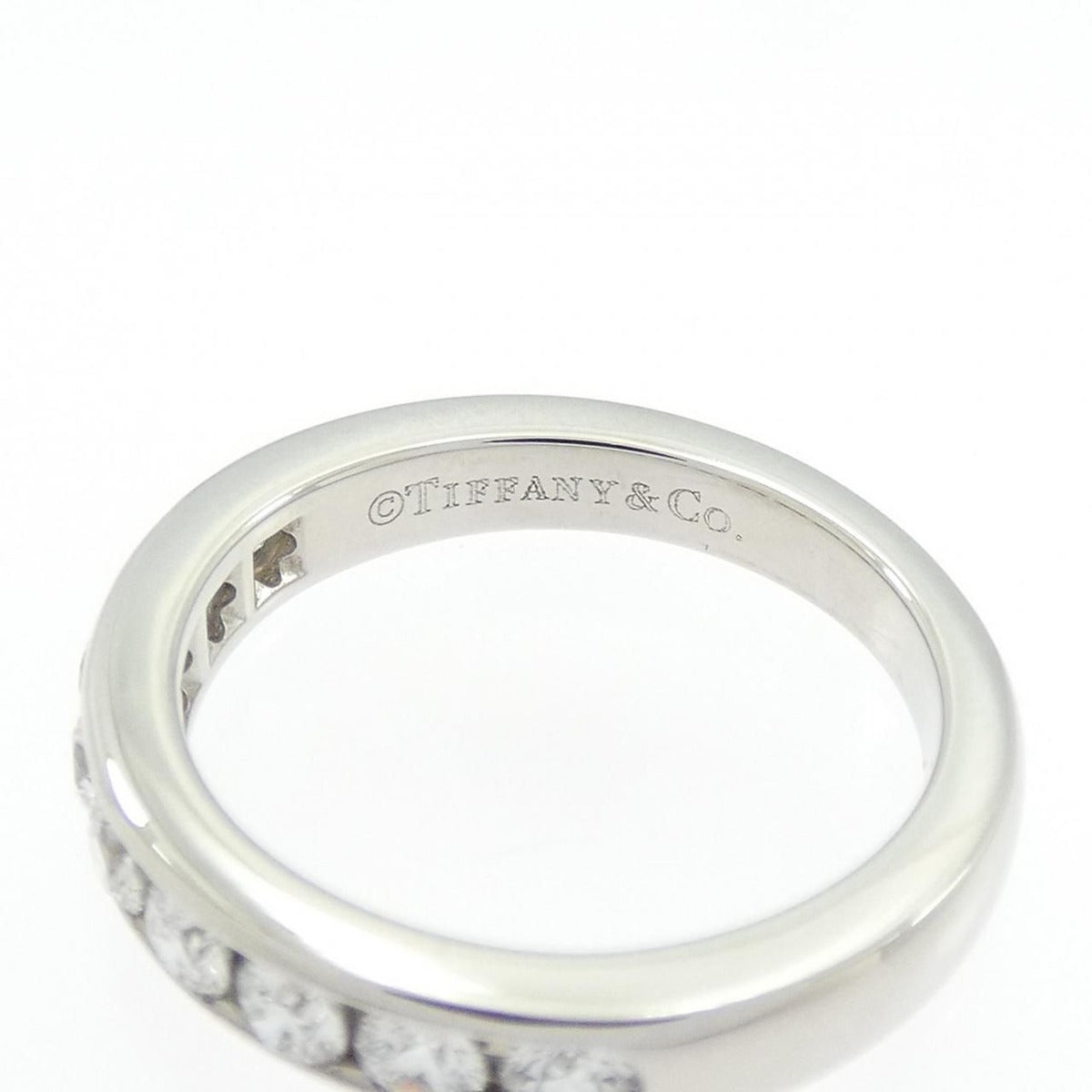Tiffany & Co. Half Circle Channel Setting Ring — view 5
