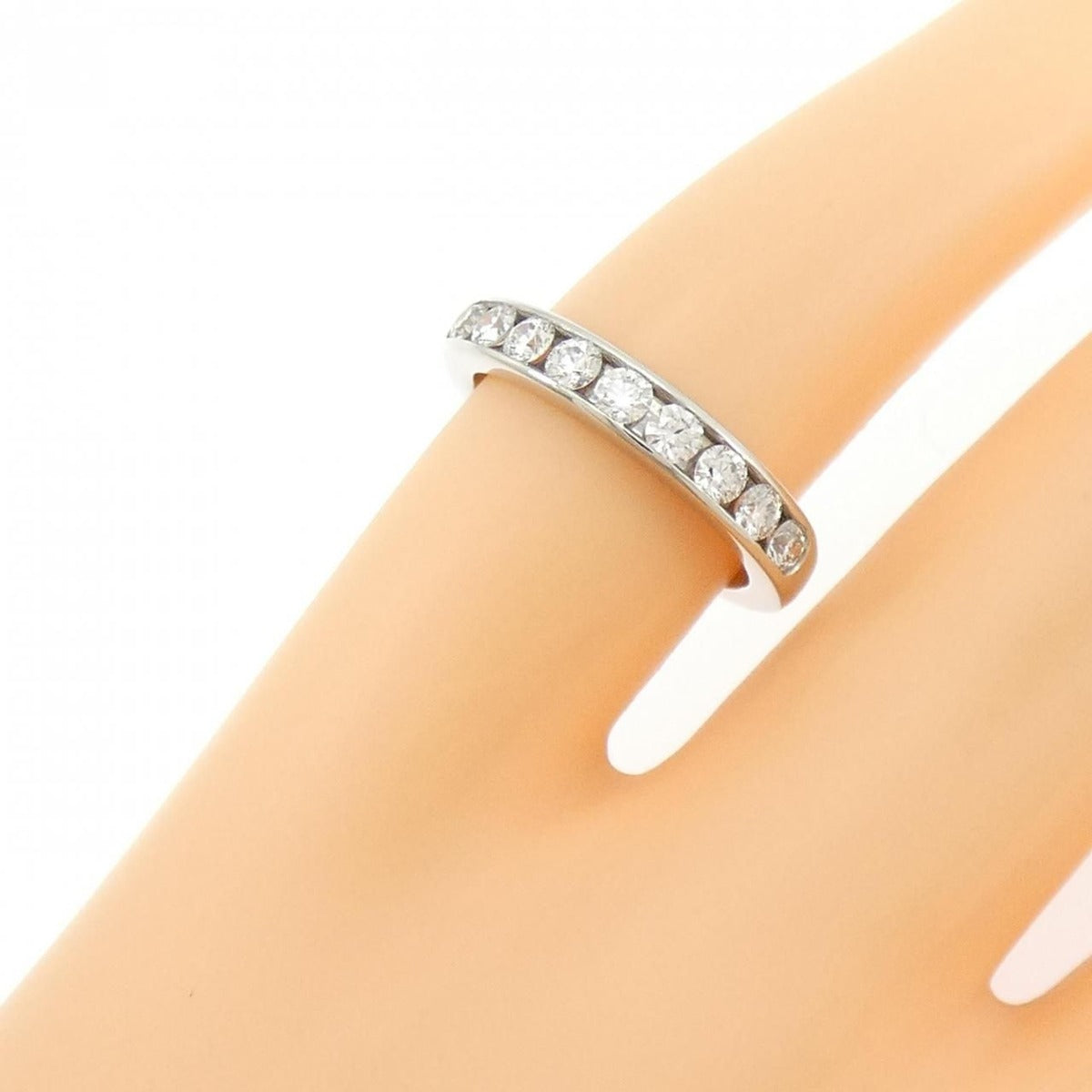 Tiffany & Co. Half Circle Channel Setting Ring — view 6