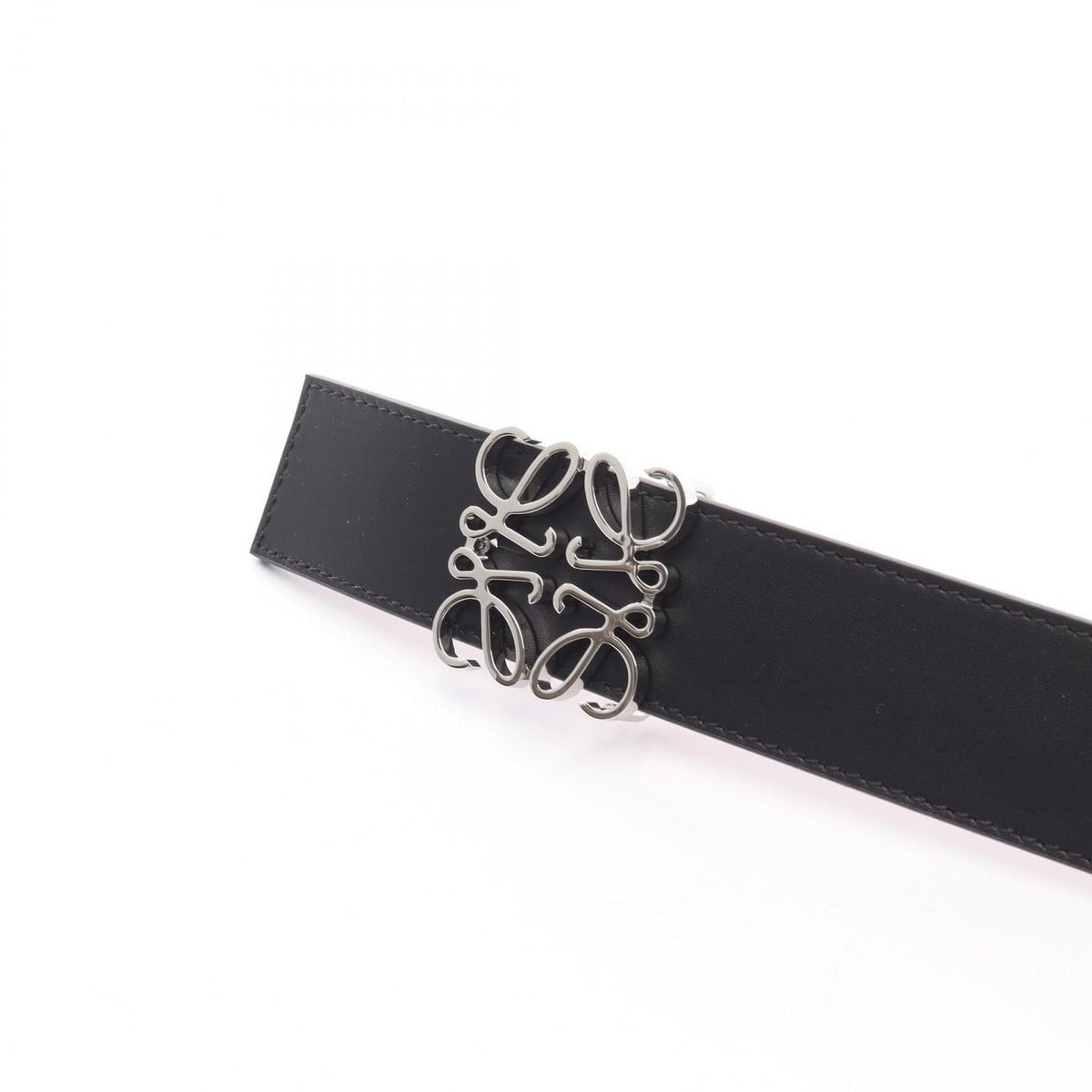 Loewe Belt Anagram Reversible Black Tan Leather — view 2