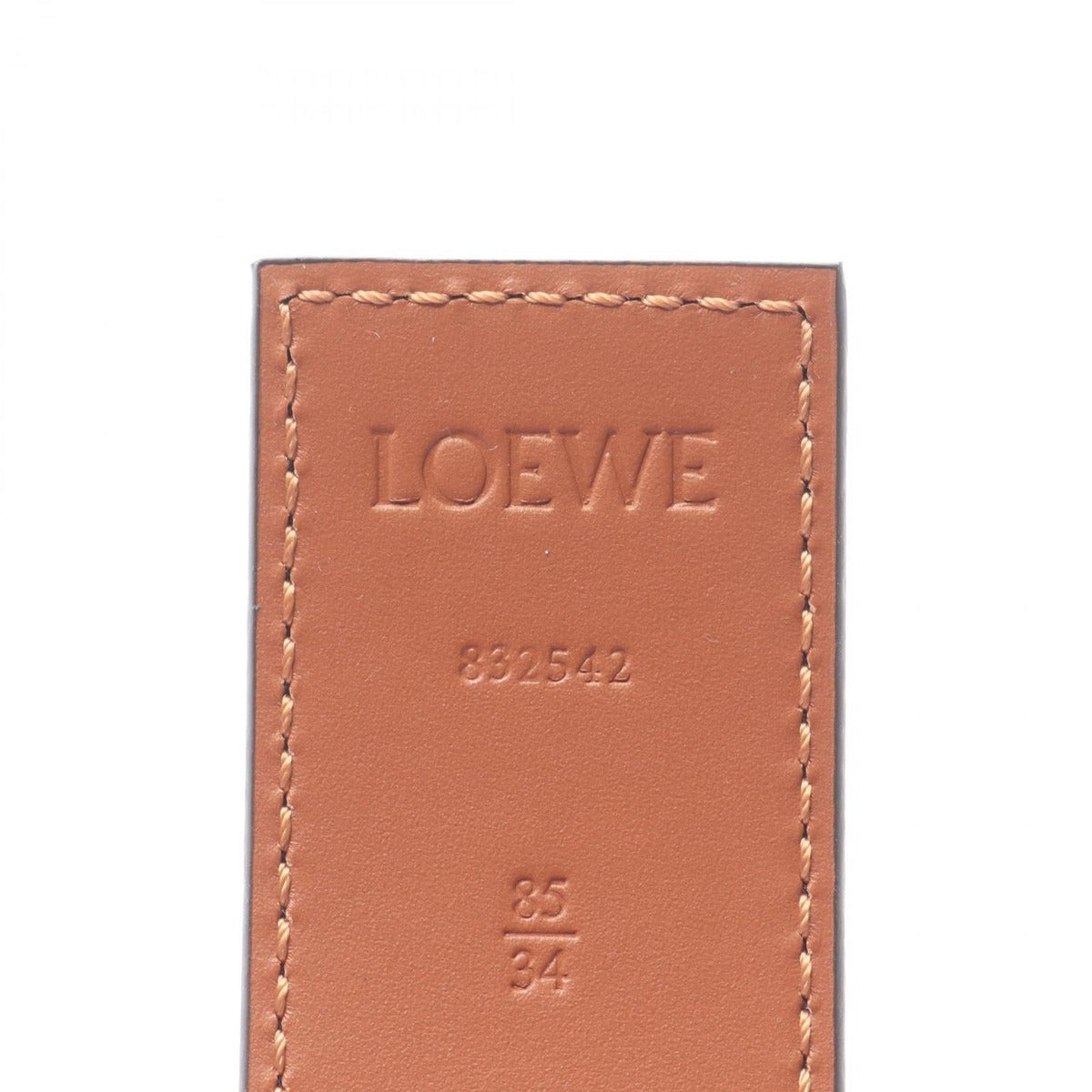 Loewe Belt Anagram Reversible Black Tan Leather — view 4