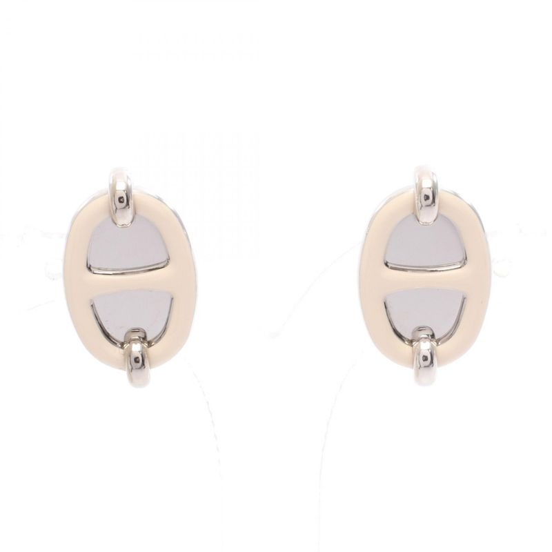 Hermes Earrings Mini Maillon Cles Stainless Steel