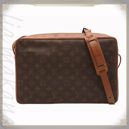 Louis Vuitton Sac Bandouliere 35 Monogram Canvas Bag Shoulder Crossbody