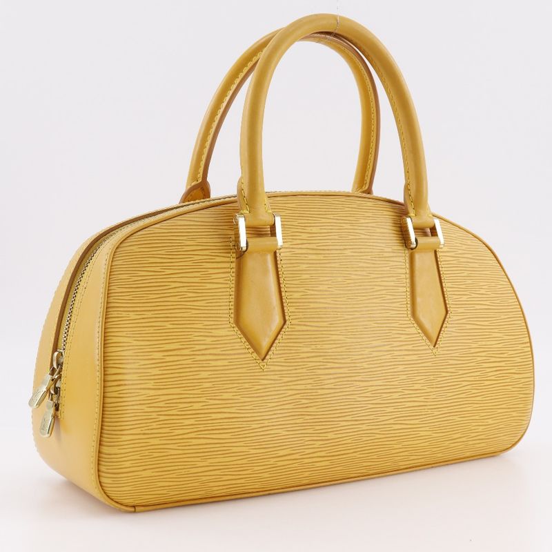 Louis Vuitton Jasmine M52089 Epi Leather Tassili Yellow Th0969 Ladies Handbag