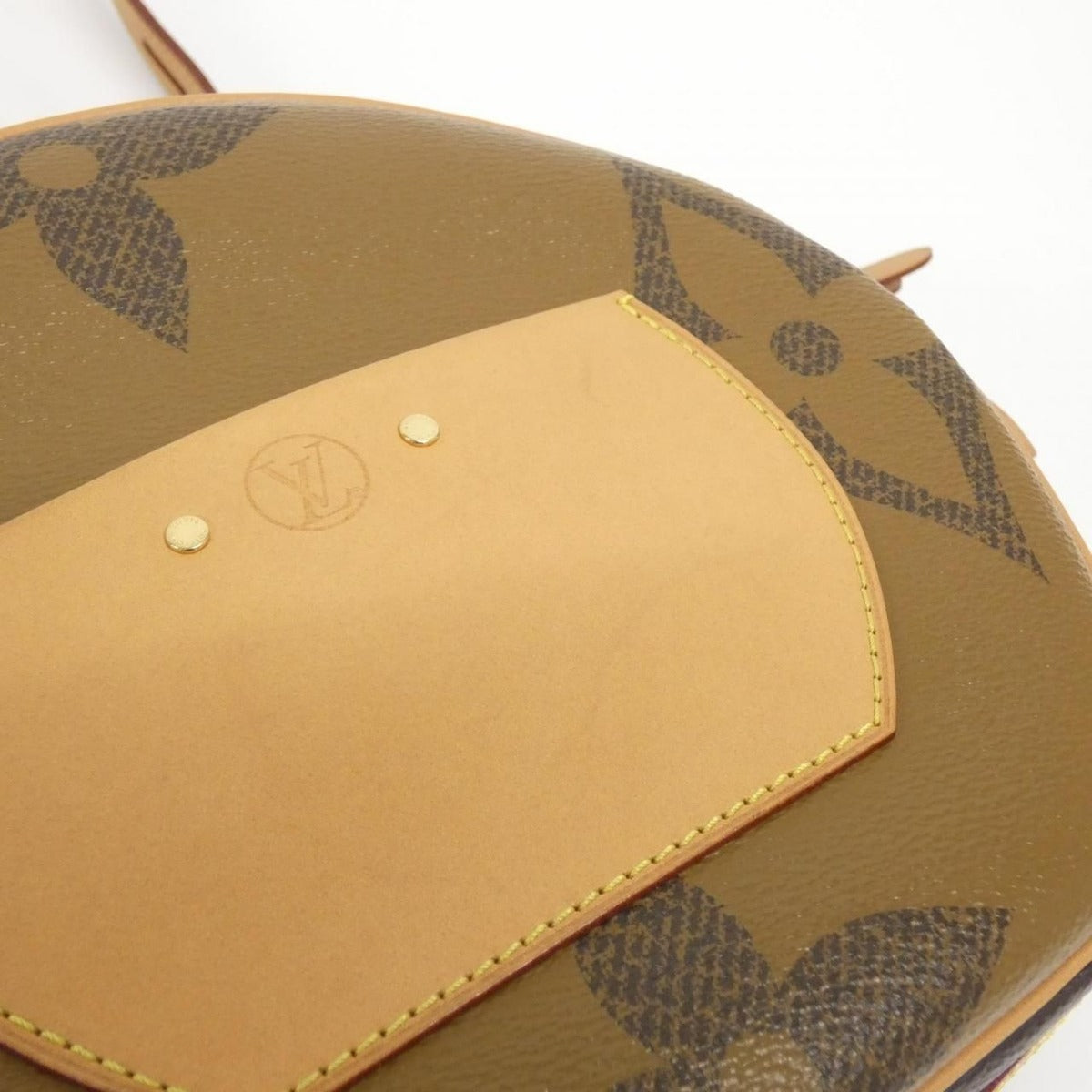 Louis Vuitton Monogram Giant Boite Chapeau Sple Shoulder Bag Brown Marron — view 5