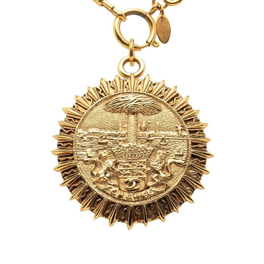 Chanel Gold Plated Necklace