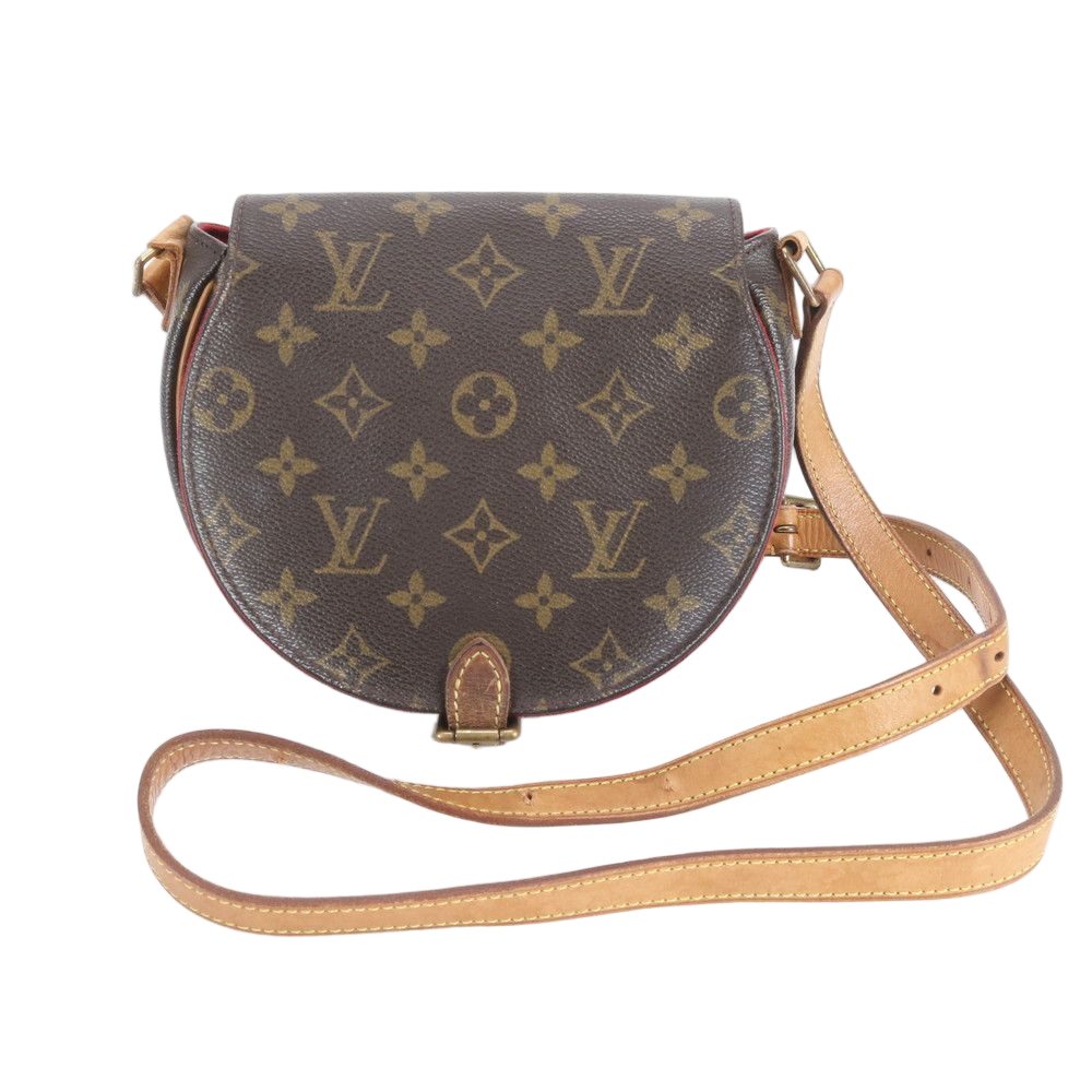 Louis Vuitton Monogram Tambourine Leather Shoulder Bag Crossbody