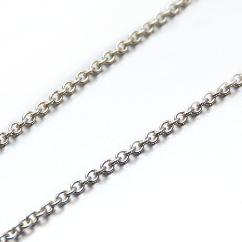 Tiffany & Co Necklace Signature Cross 925 Silver Approx 3.8g Silver Accessories
