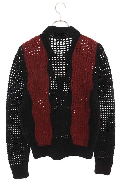 Celine 2ah02168u Bijoux Button Flower Embroidered Cardigan Men's XS