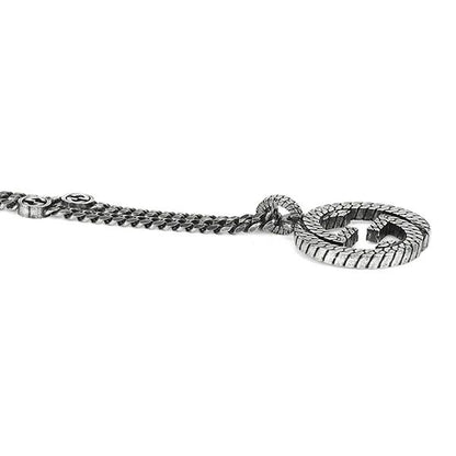 Gucci Necklace Interlocking G Argento