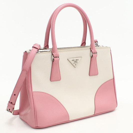 Prada 2WAY Galleria Tote Bag Saffiano Leather Women