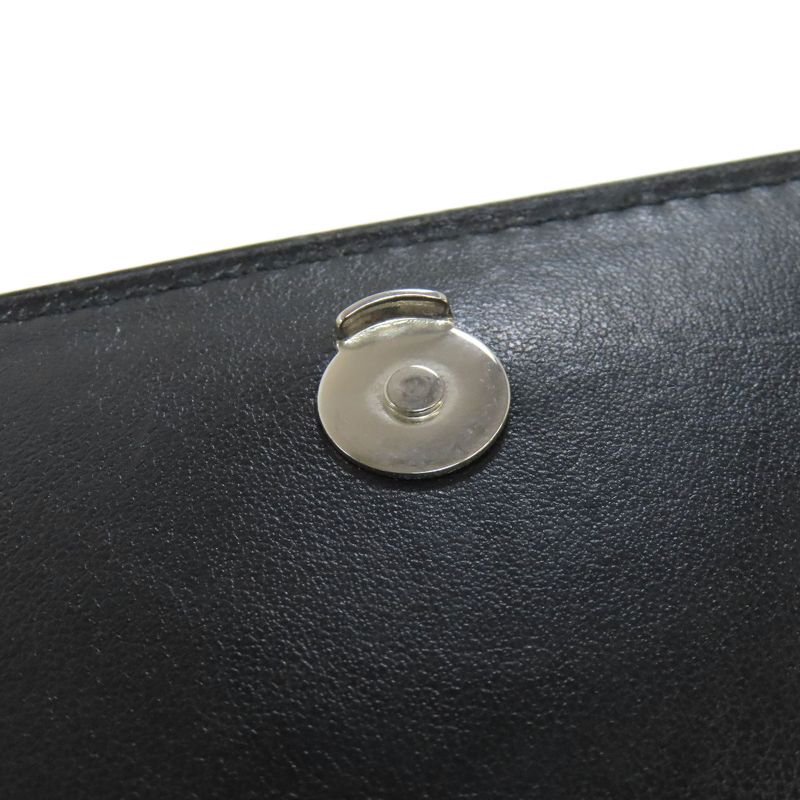 YVES Saint Laurent Yves Saint Laurent Chain Wallet Shape Pressed Long Wallet