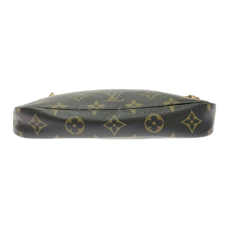 Louis Vuitton M51980 Monogram PVC Pochette and Accessoire Pouch Brown 425042