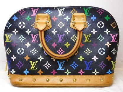 Vuitton - M92646 Fl0073 Multicolor Alma Handbag Women Louis Vuitton □7E