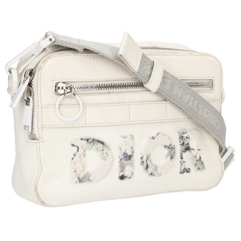 Dior Safari X Daniel Arsham Leather Shoulder Bag Men's