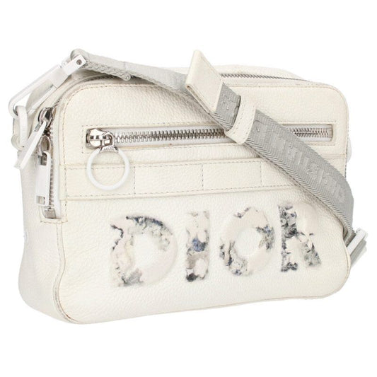 Dior Safari X Daniel Arsham Leather Shoulder Bag Men's