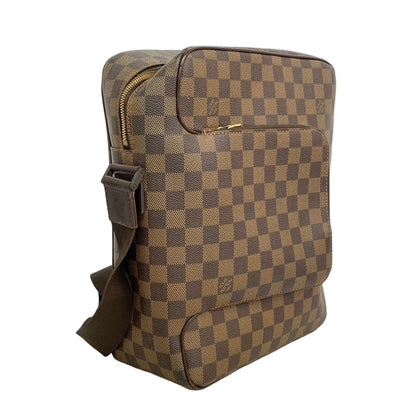 Louis Vuitton Shoulder Bag Damier Olaf Ebene — view 2
