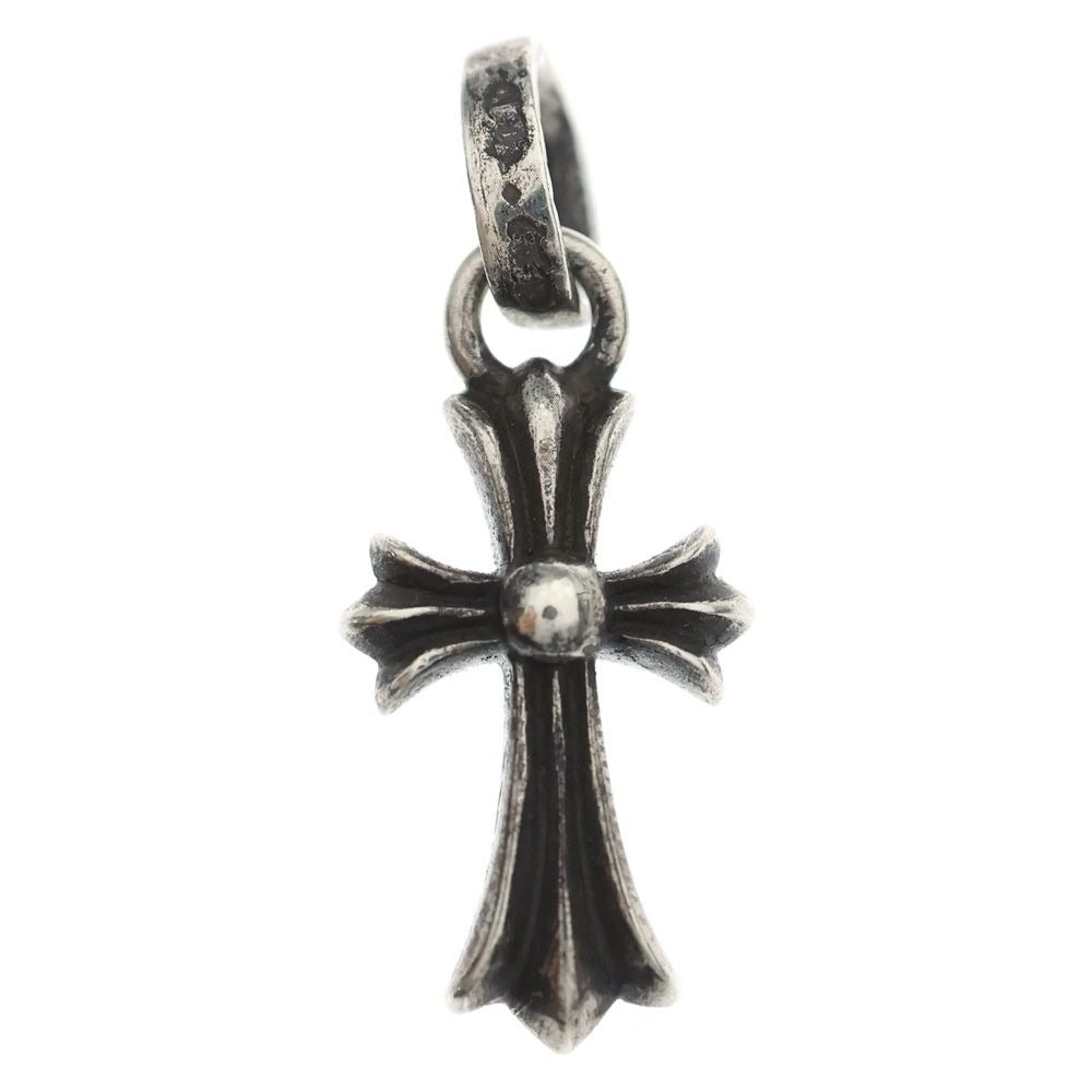 Chrome Hearts Crs Bbyfat Baby Fat Cross Pendant Top Silver
