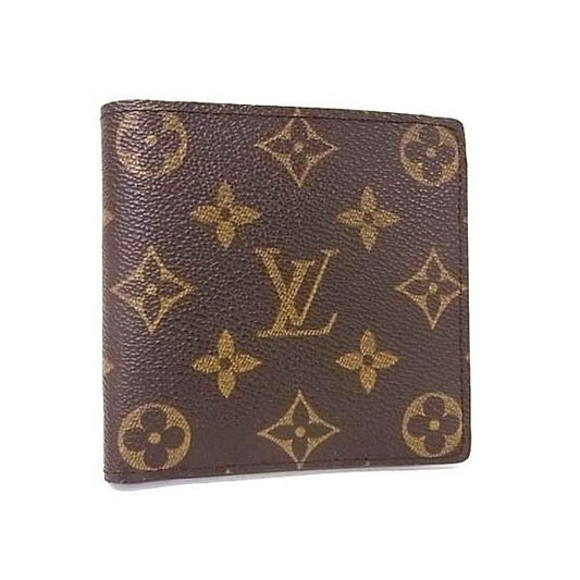 Louis Vuitton Monogram Portefeuille Marco Bifold Wallet Brown