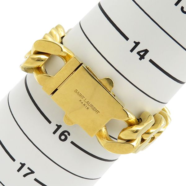 Saint Laurent Bracelet Carryover Classic GP Gold Two Tone Color [box