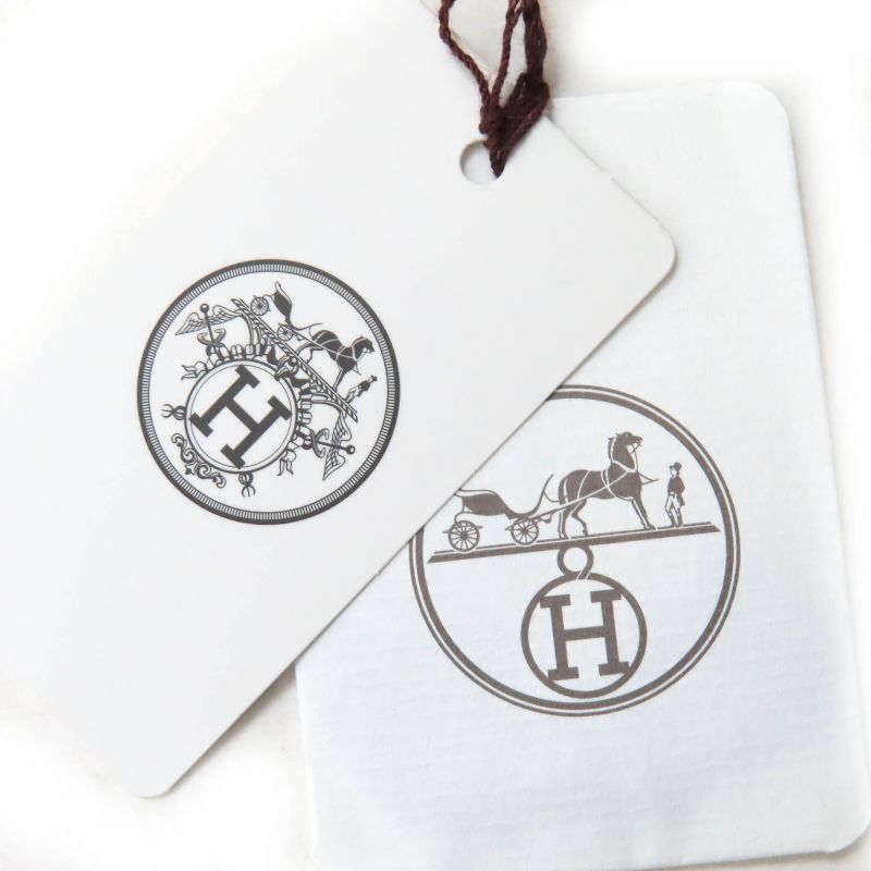 Hermes 2024 4e2655d6 Brides De Gala None Order 92% Silk Blue Noir Black Logo