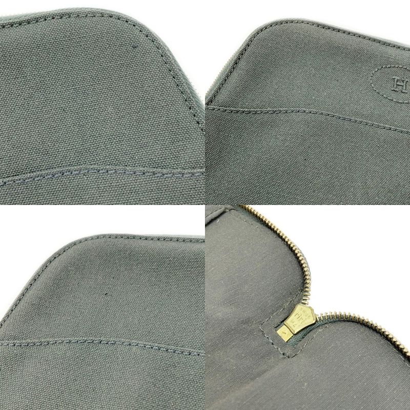Hermes Cotton Pouch Grooming Set with Box 418777