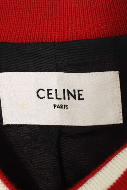 Celine 23AW 2v58n896c Initial Patch Jackson Teddy Blouson Men's 52