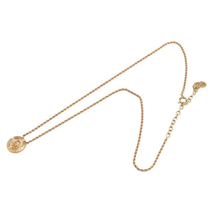 Dior Pendant Necklace Gold Plated Ladies Dior