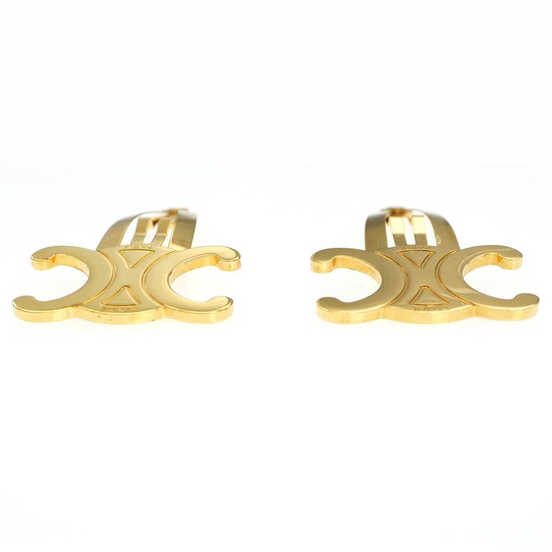 Celine Snap Hair Clip Set Of 2 46z656bsl 35OR Gold Color Hair Accessory