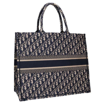 Dior BOOK TOTE Book Tote Large Oblique Jacquard Tote Bag Women's L