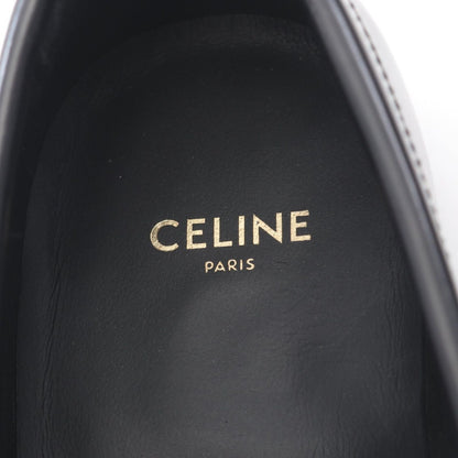Celine Loafers Triomphe Black Leather — view 5