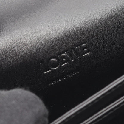 Loewe Shoulder Bag Barcelona White Black Canvas Leather Ivory — view 4