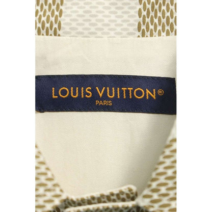 Louis Vuitton 24 SS Rm241 HQX Hqs65 E Damier Cotton Over Long Sleeve Shirt — view 3