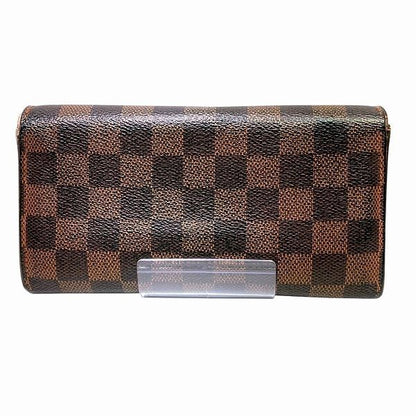 Louis Vuitton Damier Portefeuille Sarah N61734 Long Wallet Unisex