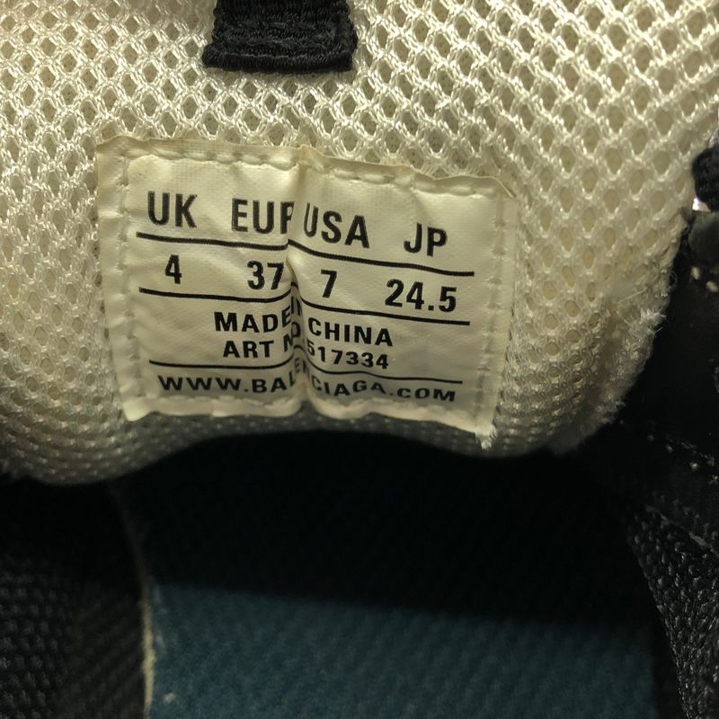 Balenciaga Triple S Vintage Processed Low Cut Sneakers 517334 Pinkish 37