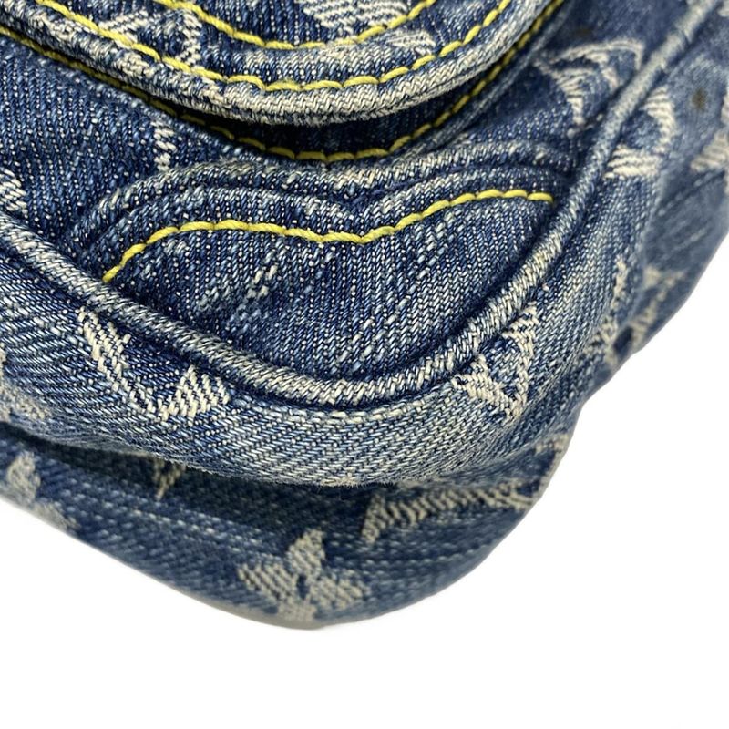 Louis Vuitton Shoulder Bag Monogram Denim Camera Bag M95348 Blue