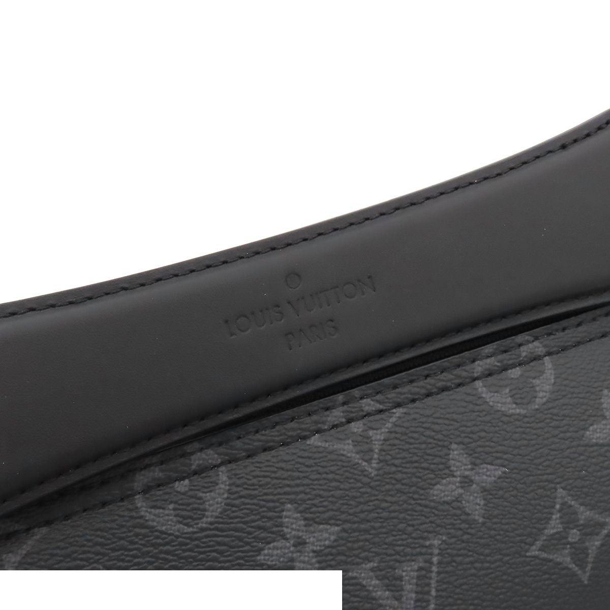 Louis Vuitton Soft Polochon Gray Monogram Eclipse 2-Way Shoulder Bag — view 6